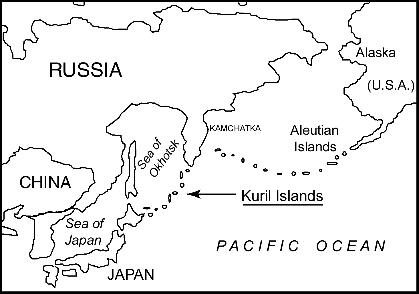 алеутские острова на