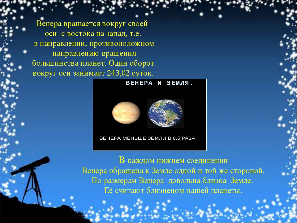 Скорость венеры вокруг солнца км с. Вращение Венеры вокруг своей оси. Скорость вращения Венеры вокруг оси.