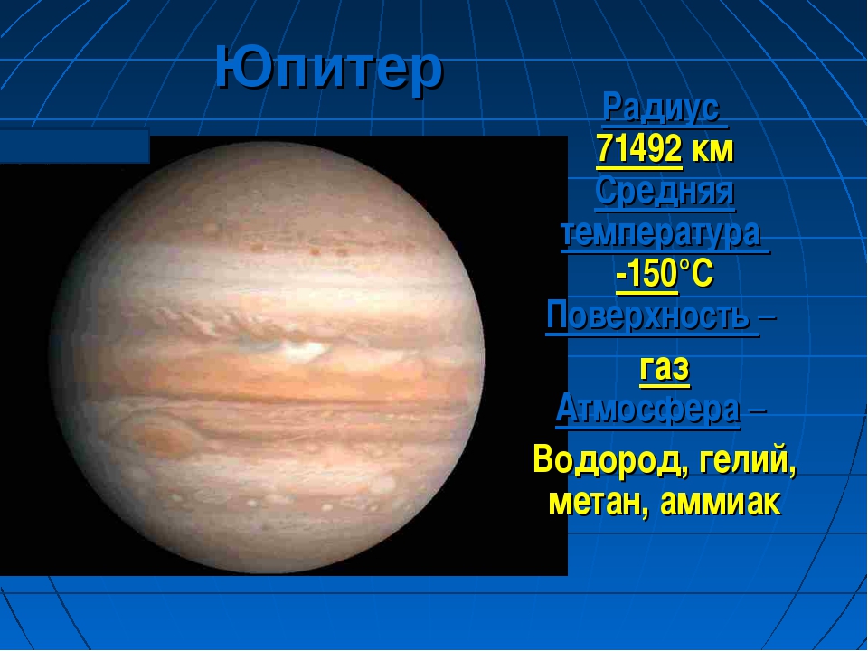 Планета режим. Средний радиус Юпитера. Температура на поверхности Юпитера. Максимальная и минимальная температура Юпитера. Средняя температура Юпитера.