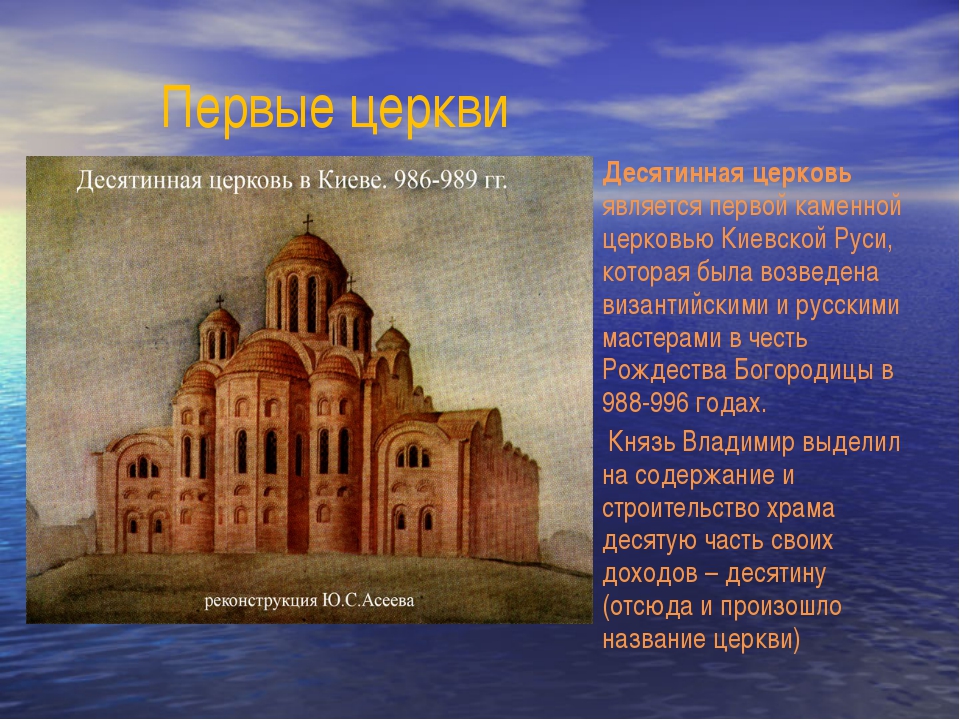 Зачем храм. Десятинная Церковь в Киеве 996 г Автор. Объекты зодчества Десятинная Церковь. Десятинная Церковь в Киеве презентация. Десятинная Церковь древней Руси презентация.