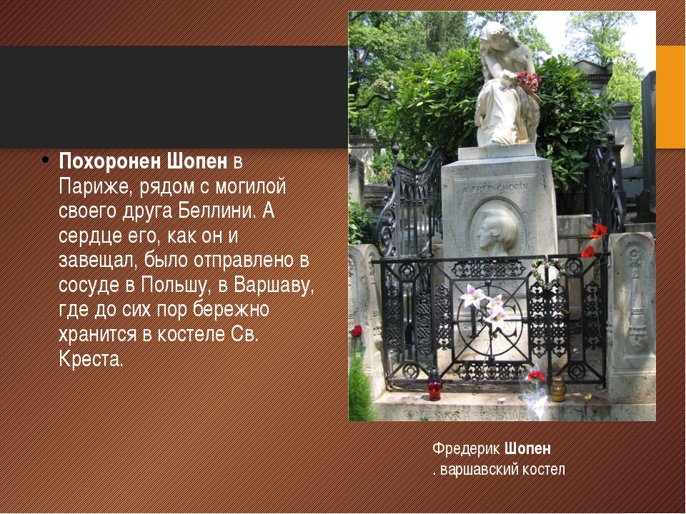 В каком городе похоронен. Шопен похоронен. Могила ф Шопена. Ф. Шопен похоронен. Фредерик Шопен могила в Варшаве.