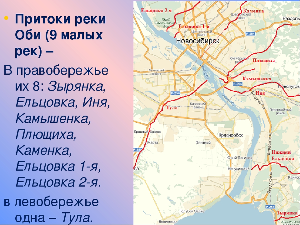 Какие города расположены на берегу обь. Схема реки Оби в Новосибирске. Схема реки Обь в Новосибирске. Река Обь на карте Новосибирска. Река Обь на карте.