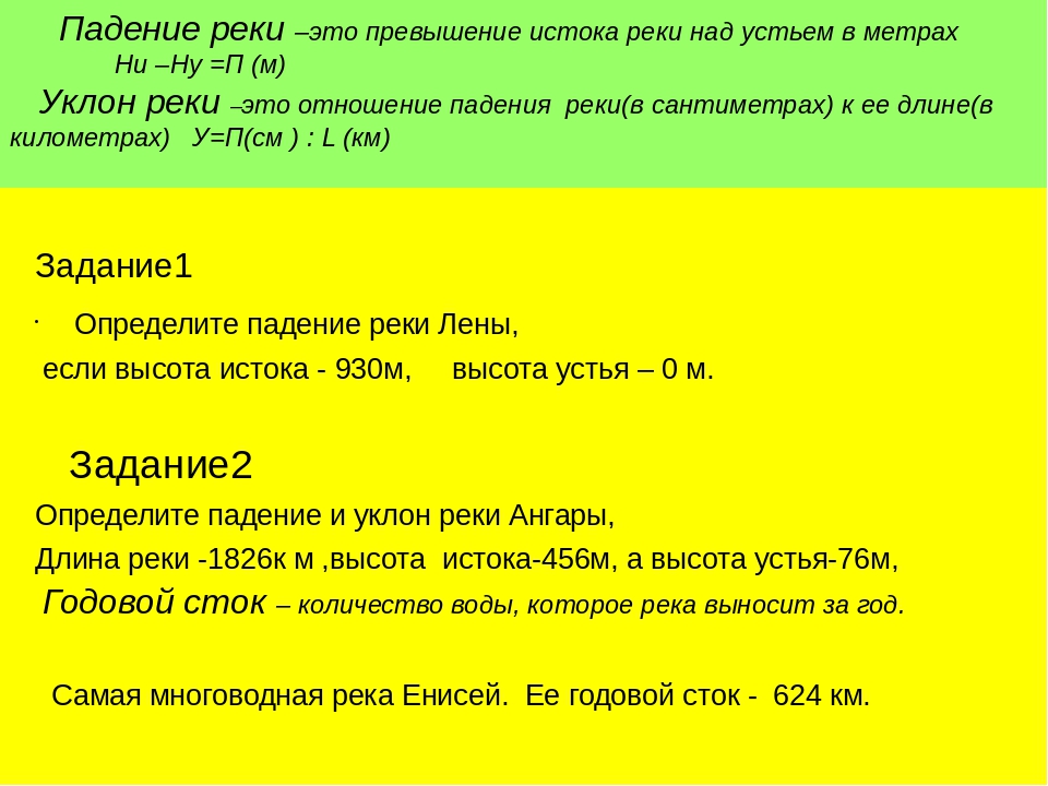 Годовой сток. Превышение истока реки над устьем. Высота истока реки Лена. Высота истока и устья реки Лена. Падение реки Лена.