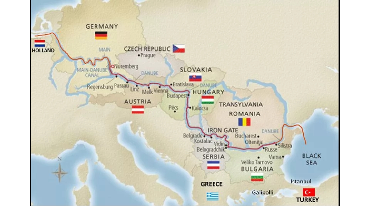 Какие реки протекают в европе. Река Дунай на географической карте. Река Дунай на карте России. Река Дунай на карте.