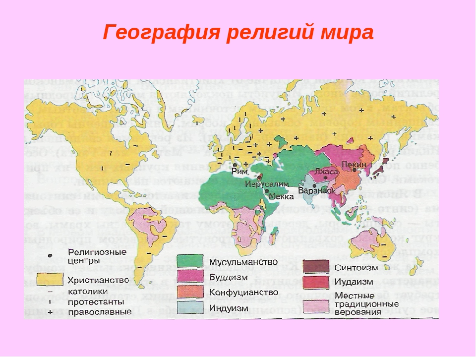 Национальные и мировые религии рф. Карта религий средней Азии. Карта религий 10 класс.