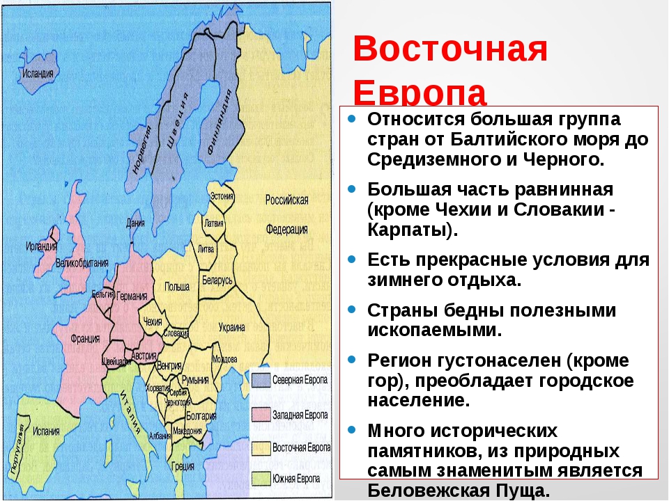 Восточно европейские страны. Восточная Европа Европа страны. Состав средней Европы. Восточная часть Европы страны. Страны входящие в состав Восточной Европы.