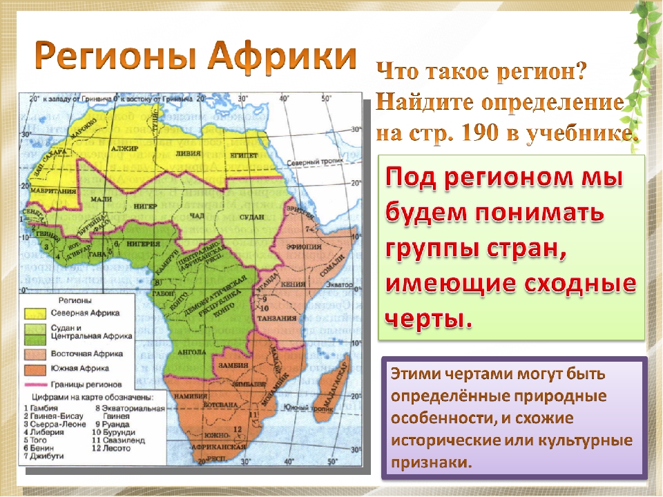 Страны восточной африки. Африка Северная Южная Западная Восточная Центральная на карте. Регионы Африки Северный Западный Центральный Восточный. Страны Западной Африки на карте список. Регионы Африки Центральная Восточная и Южная Африка.