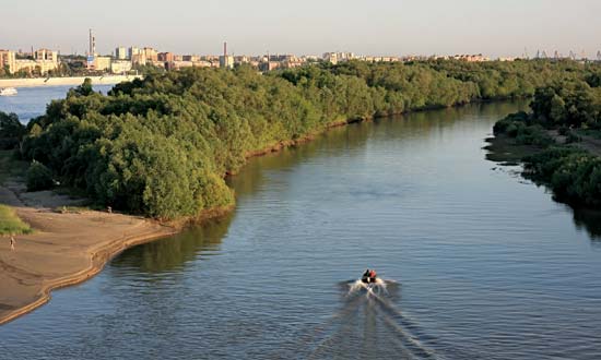 Иртыш в Казахстане