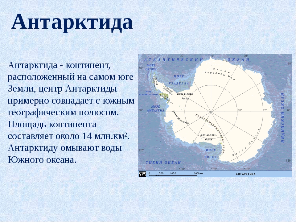 Южный океан описание кратко