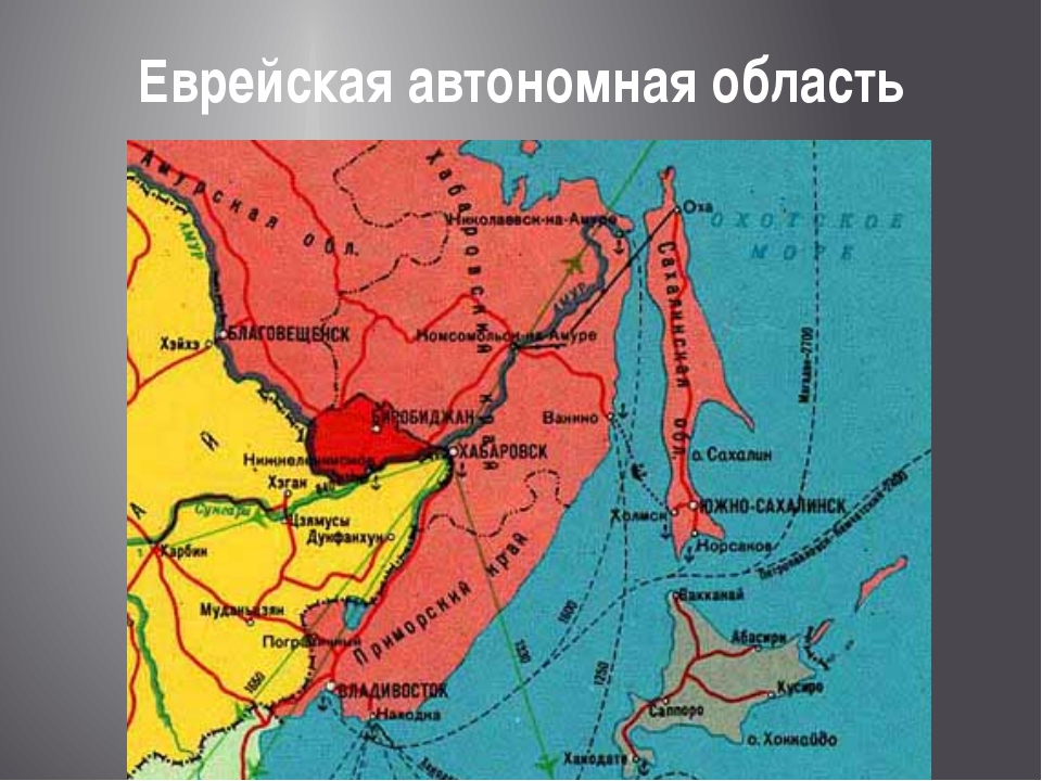 Население еврейской автономной республики