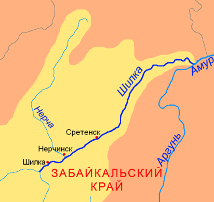 Амур карта россии