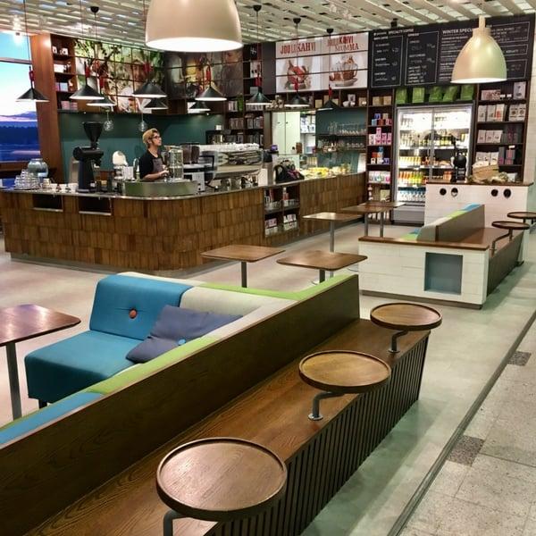 Helsinki airport best coffee place