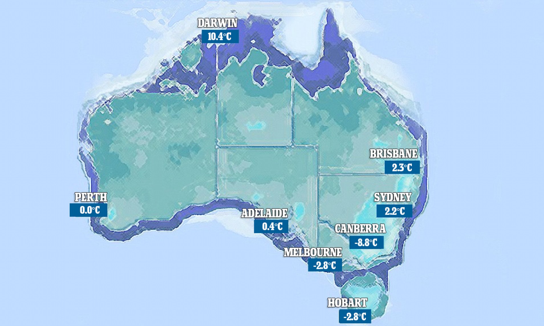 Максимальная температура воздуха австралия. Температура в Австралии. Температура зимой в Австралии. Климатическая карта Австралии. Самая низкая температура в Австралии.