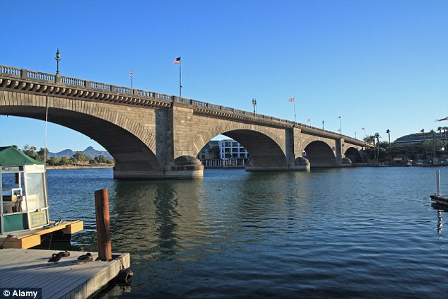 The bridge was bought by Lake Havasu City founder Robert McCulloch 46 years ago, for $2,460,000 (£1,029,000)