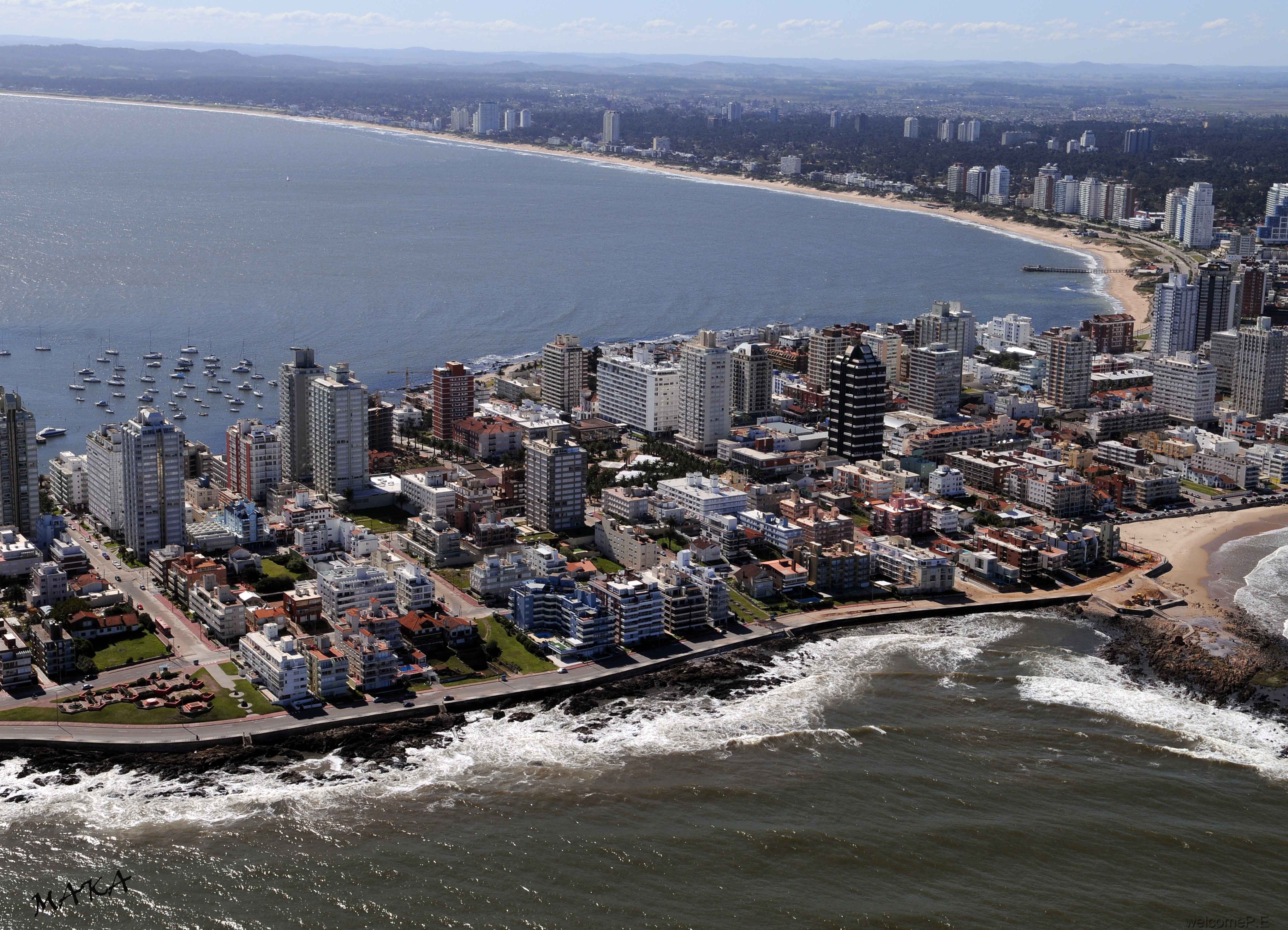 Монтевидео какая страна. Пунта дель Эсте город. Punta del este Уругвай. Монтевидео Уругвай. Пунто де Лесто Уругвай.