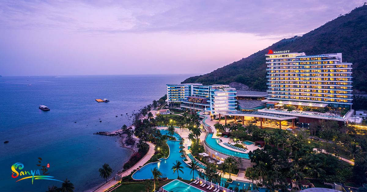 Ascott dadonghai bay. Хайнань Санья Дадунхай. Отель Марриотт Санья. Дадунхай отель Санья. Бухта Дадунхай Хайнань Китай.