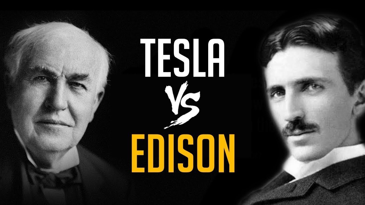 Ток эдисона. Nikola Tesla vs Thomas Edison.