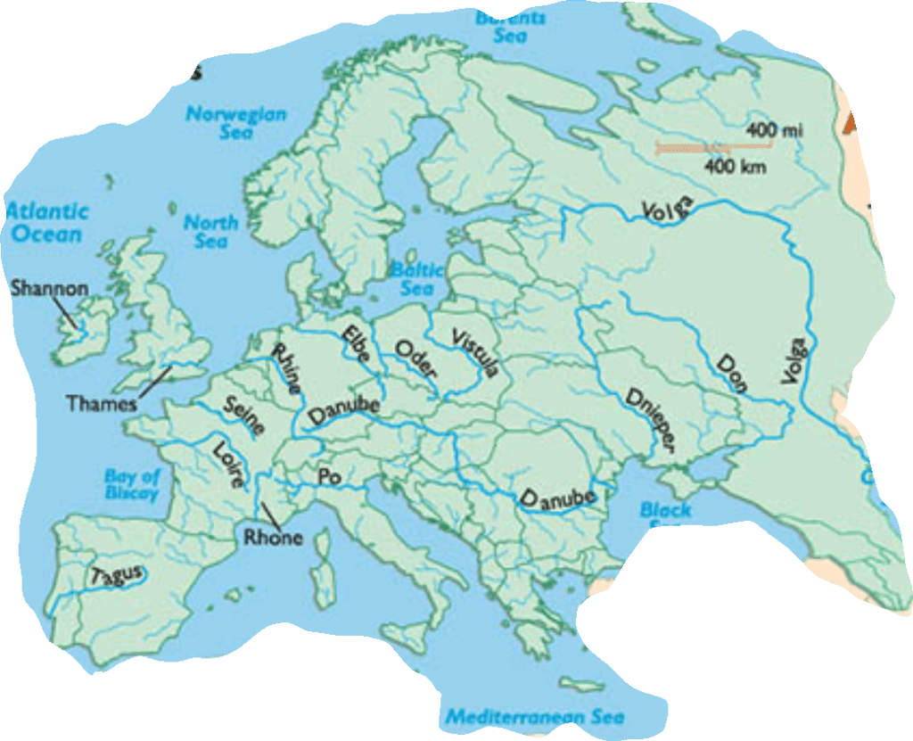 Самая большая река в европе это