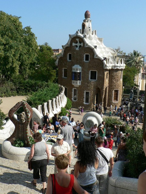Парк Гуэль в Барселоне