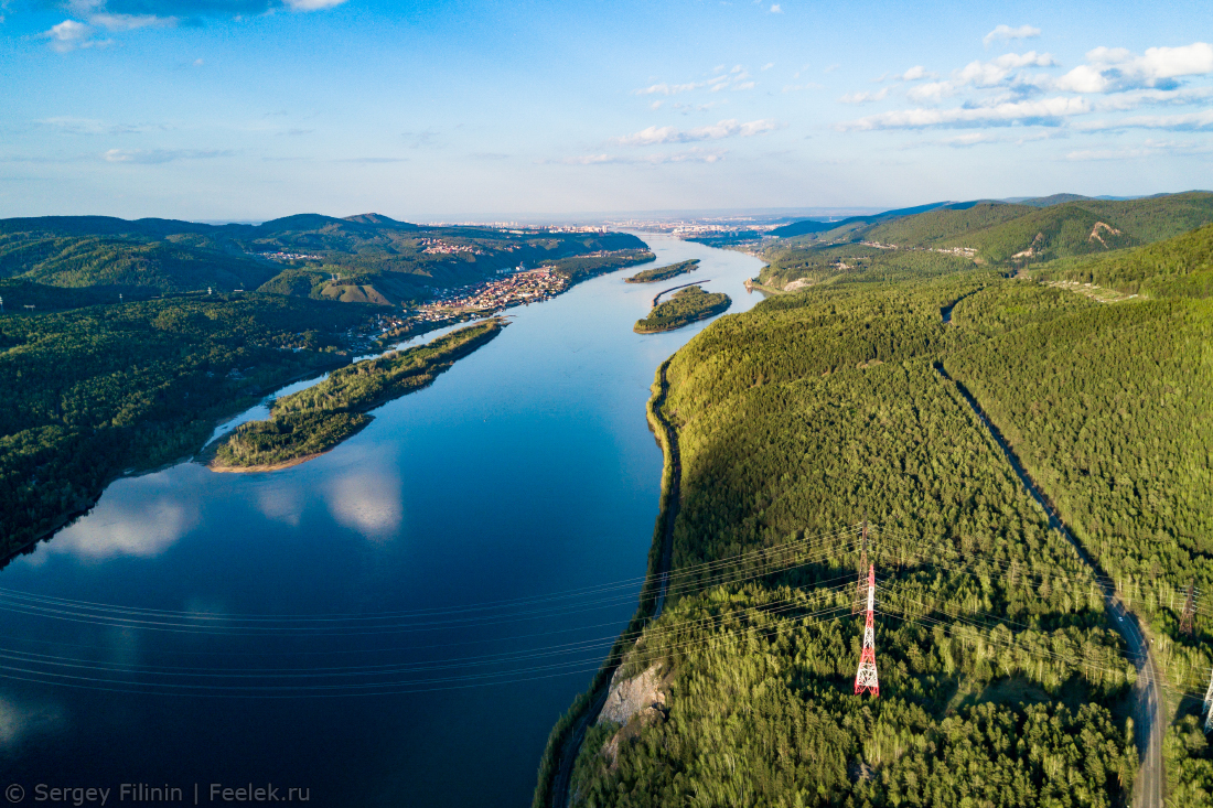 Фото огни енисея красноярск