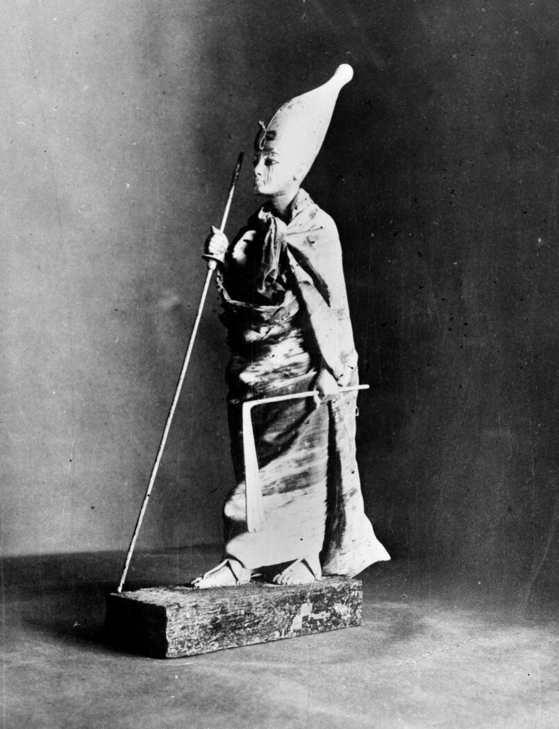 Статуя Тутанхамона. 1927