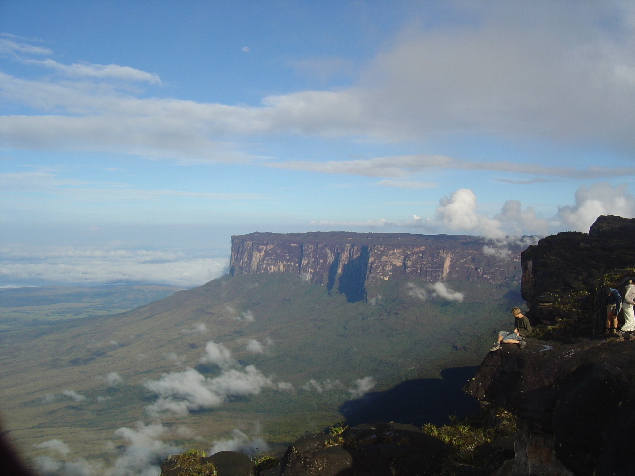 Aerial image of Tepuis, Venezuela South America: Mount Roraima (