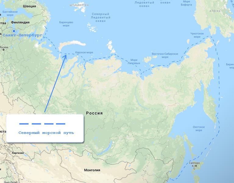 Что ближе к питеру. Морской путь Архангельск Мурманск. Северный морской путь Санкт Петербург. Морской путь из Санкт-Петербурга во Владивосток. Морской путь от Питера до Владивостока.