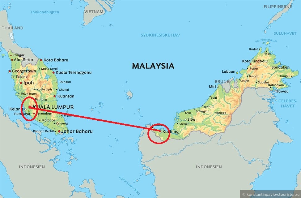 Карта малайзия на русском языке. Столица Малайзии на карте. Малайзия политическая карта. Куала-Лумпур столица Малайзии на карте.
