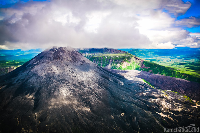 активные вулканы Камчатки
