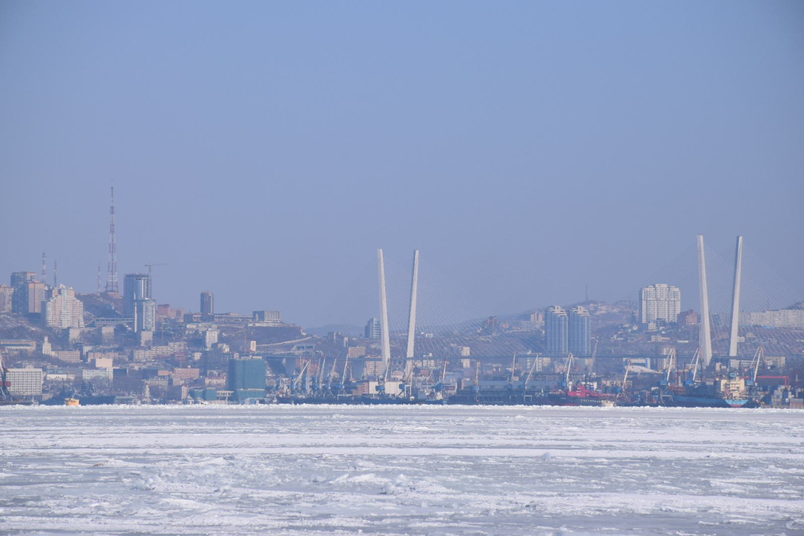 море во владивостоке зимой