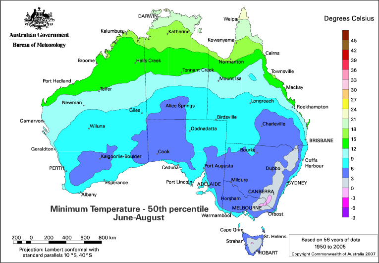 Максимальная и минимальная температура австралии. Карта температур Австралии. Температурная карта Австралии. Средняя температура зимой в Австралии. Австралия климат по месяцам.
