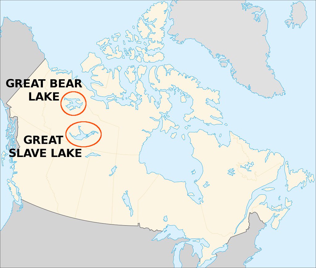 Большое медвежье озеро северная америка. Большое Невольничье большое Медвежье озеро на карте. Большое Невольничье озеро на карте. Большое Медвежье озеро на карте Канады. Большое Медвежье озеро на карте Северной Америки.