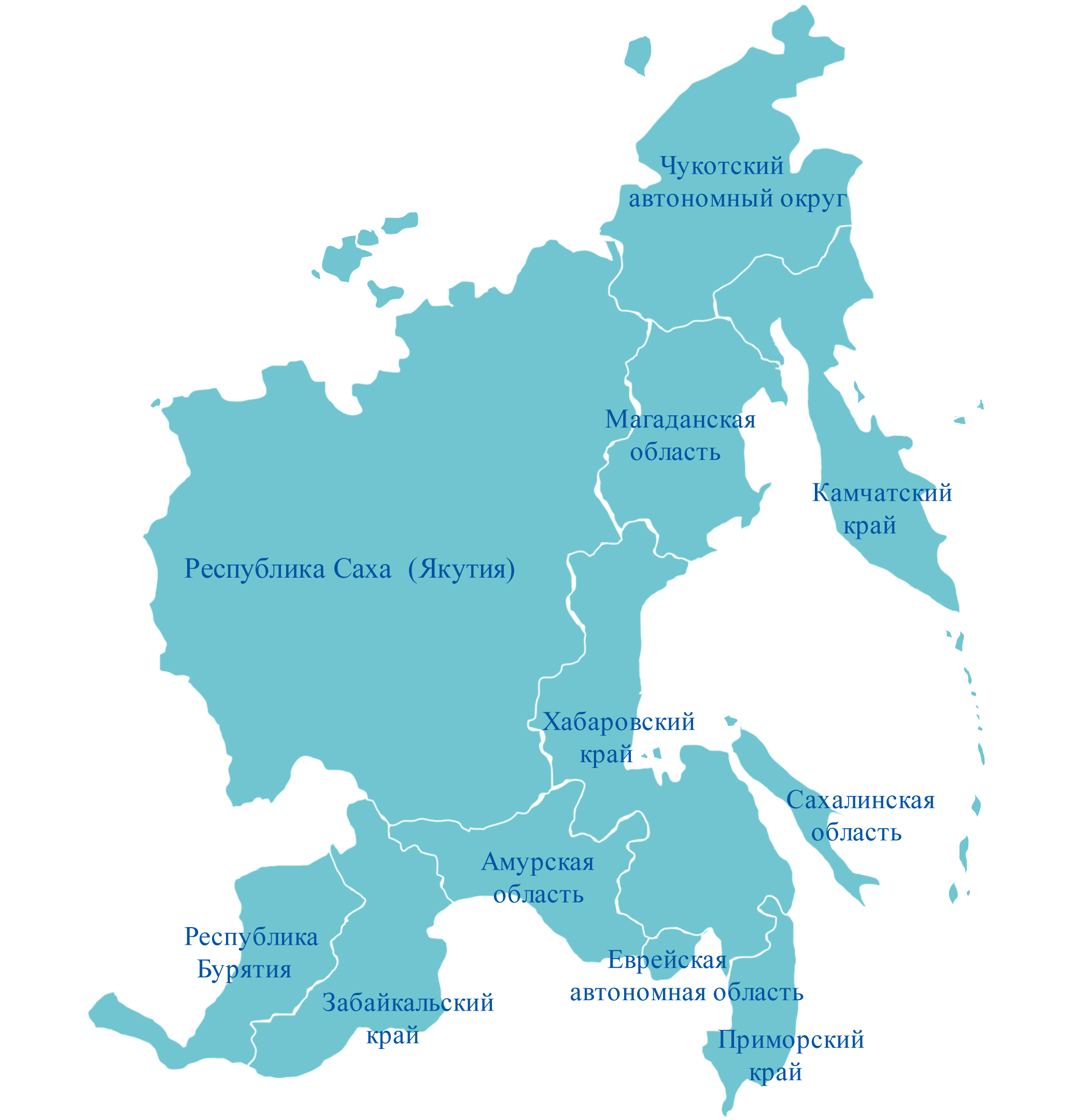 Какие города дальнего востока являются. Дальневосточный федеральный округ карта 2020. Дальневосточный федеральный округ контурная карта. Дальневосточный федеральный округ на карте России. Дальневосточный федеральный округ карта с городами.