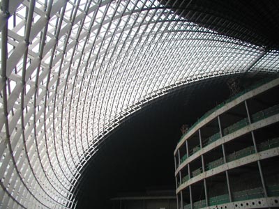 уникальные здания: Купол Национального оперного театра Китая (National Grand Theater) в Пекине