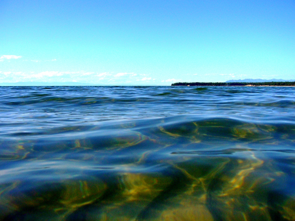 Фото воды в байкале