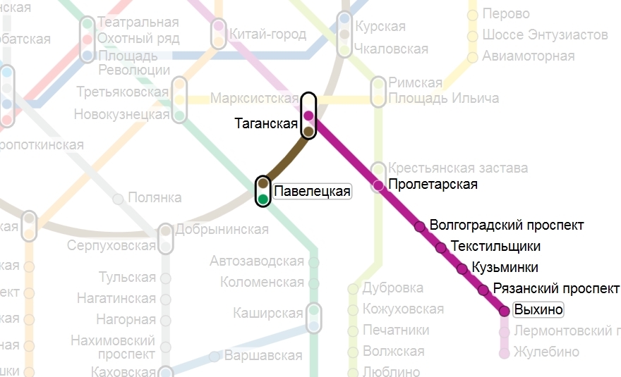 Сокольники котельники метро схема