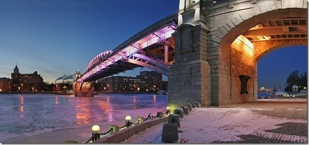 7 самых красивых мостов Москвы