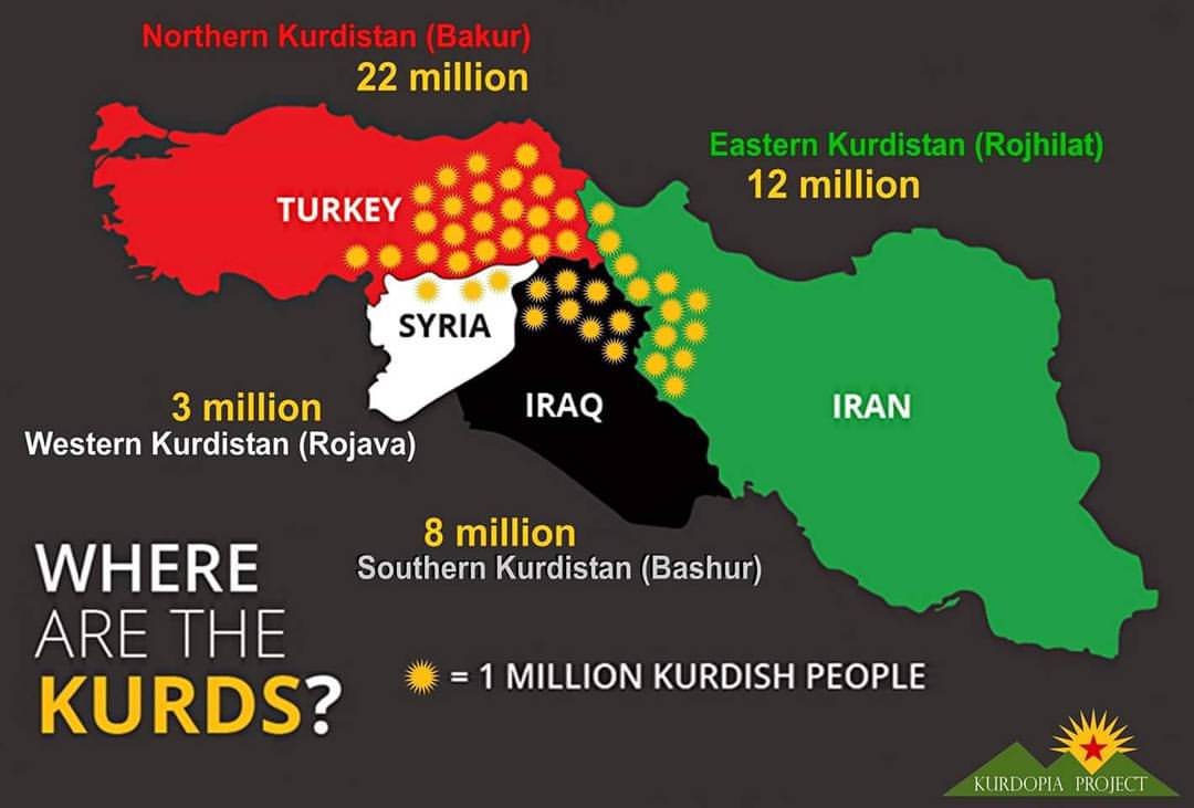 Donde esta kurdistan