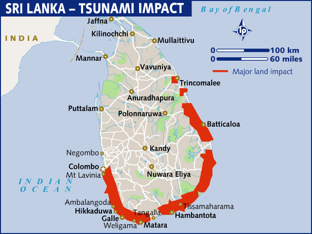 Размер шри ланки. ЦУНАМИ Шри Ланка 2004 карта. ЦУНАМИ 2004 Шри Ланка Унаватуна. Карта ЦУНАМИ Шри Ланка. ЦУНАМИ на Шри Ланке на карте.