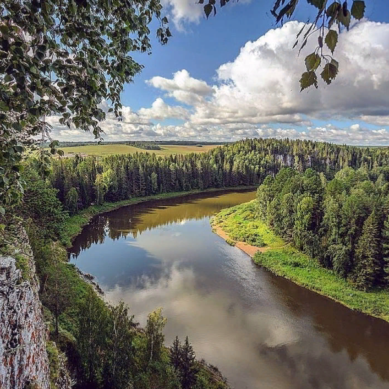 Парк река Чусовая