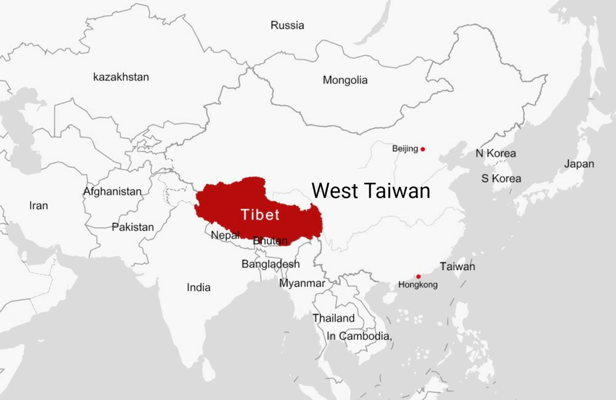 К какому государству относится китай. Тибет на карте Китая. Тибет на контурной карте. Тибет карта географическая.