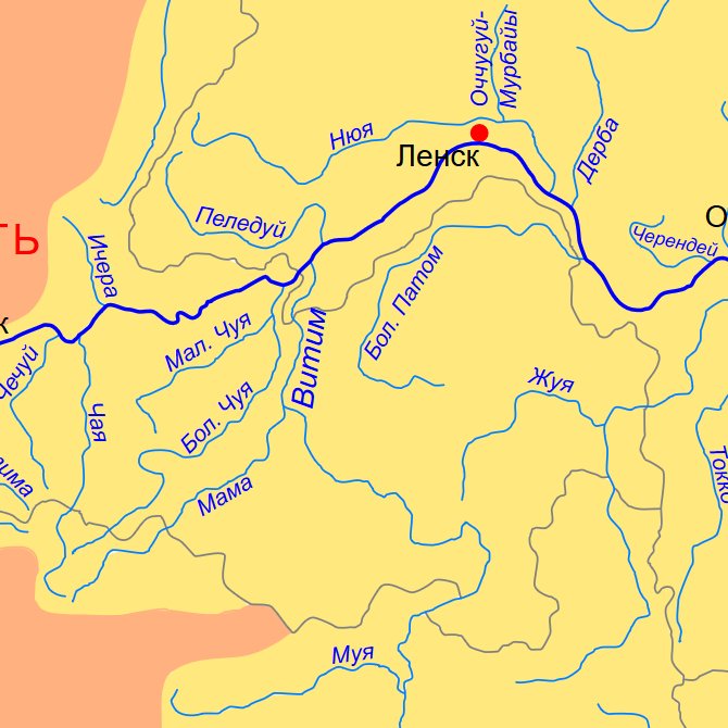 Обь и ее крупные притоки. Название реки придумать. Карта реки Тимптон с её притоками. Река Лена на карте. Притоки Катена..