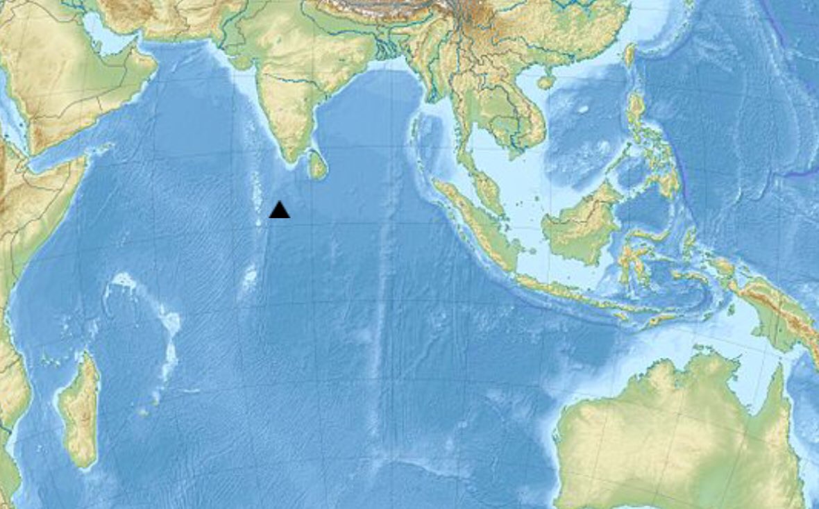 Южная часть индийского океана