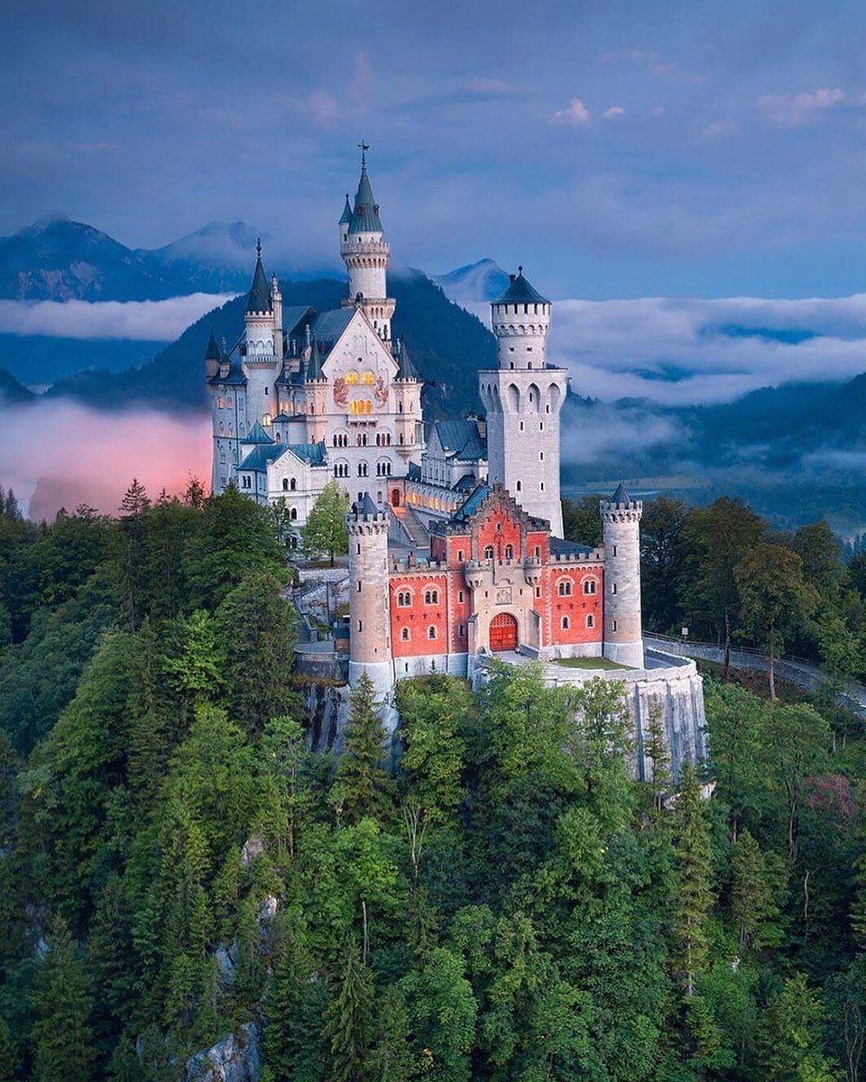 самый известный замок в германии нойшванштайн