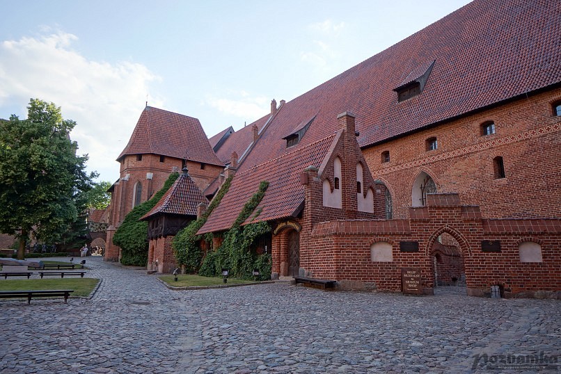 Замок Тевтонского ордена в Мальборке (Мариенбург), Мальборкский замок. Польша.
