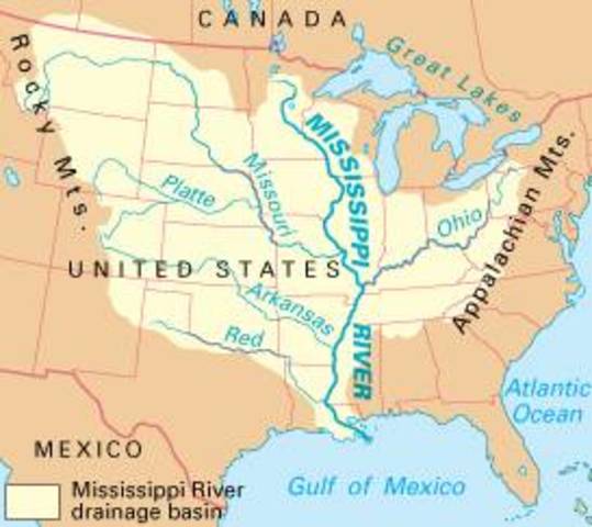 Приток крупнейшей реки северной америки. Бассейн реки Миссисипи на карте Северной Америки. Река Миссисипи на карте Северной Америки. Река Миссисипи на карте Америки. Реки Миссисипи и Миссури на карте Америки.