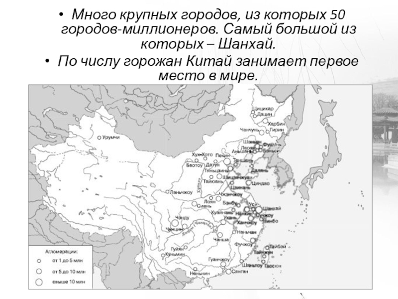 Города миллионеры азиатской части