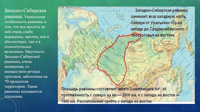Описание западно сибирской равнины 5 класс