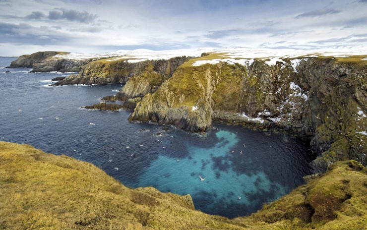  Национальный парк на острове Носс, входящем в состав Шетландских островов