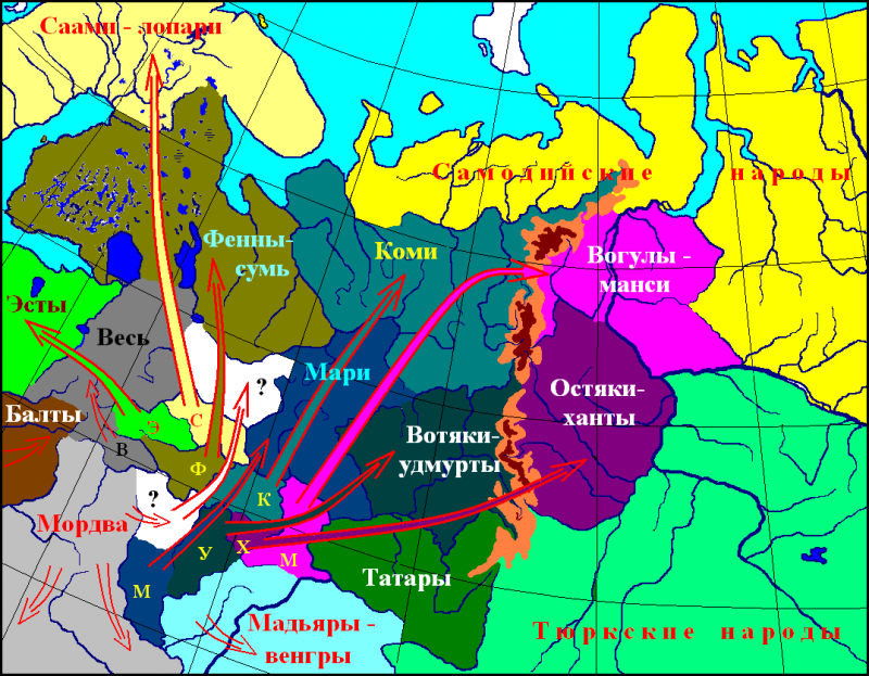 Финно угорские народы и варяги. Ариал проживания финно-угорских народов. УГРО финские племена в древней Руси на карте. Финно-угры на карте древней Руси. Финно-угорские народы России карта.